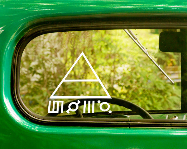 2 Thirty Seconds To Mars Band Decal Stickers - The Sticker And Decal Mafia