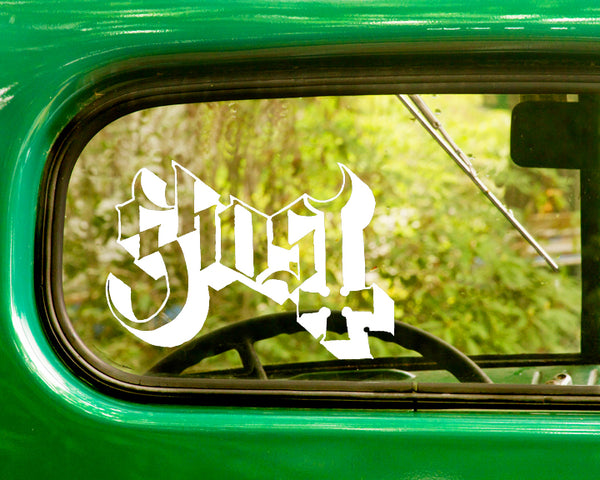 2 Ghost Band Decal Sticker - The Sticker And Decal Mafia