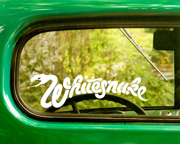 2 WHITESNAKE Band Decal Stickers - The Sticker And Decal Mafia