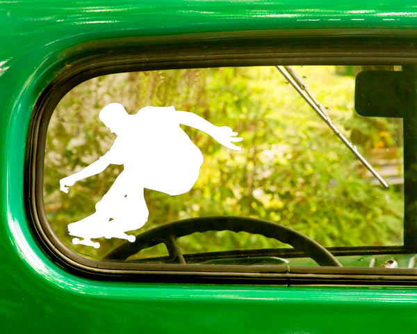 2 SKATEBOARDING Decal Stickers - The Sticker And Decal Mafia