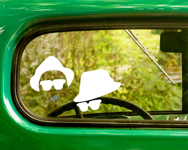 2 BLUES BROTHERS Band Decal Sticker - The Sticker And Decal Mafia