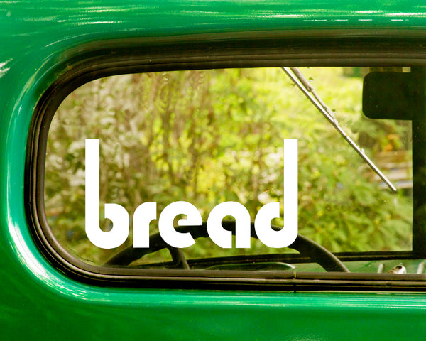 2 BREAD Band Decal Sticker - The Sticker And Decal Mafia