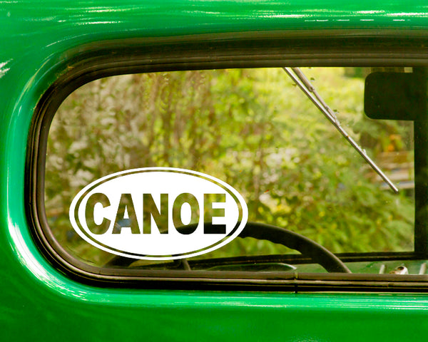 Canoe Decal Sticker - The Sticker And Decal Mafia