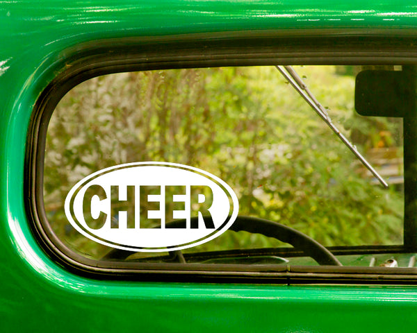 Cheer Cheerleader Decal Sticker - The Sticker And Decal Mafia