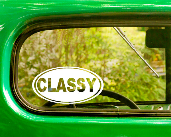 Classy Decal Sticker - The Sticker And Decal Mafia