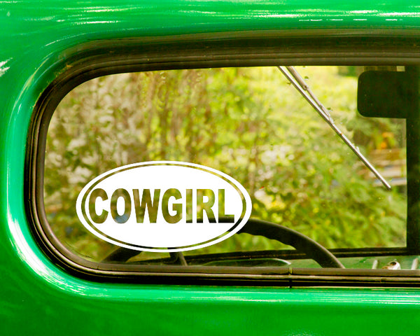 Cowgirl Decal Sticker - The Sticker And Decal Mafia