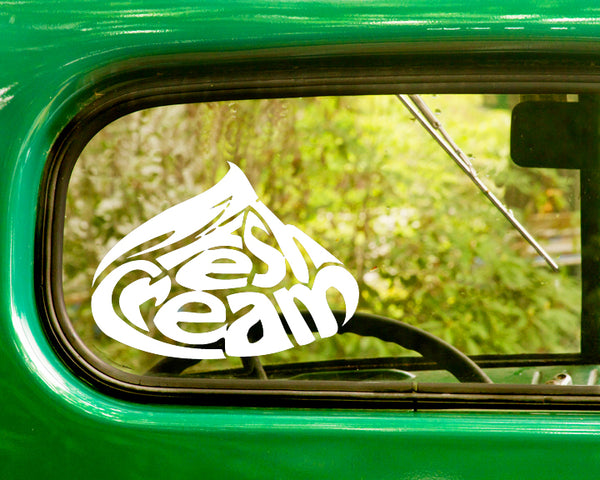 2 CREAM Band Decal Sticker - The Sticker And Decal Mafia