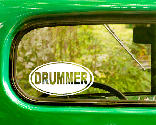 Drummer Decal Sticker - The Sticker And Decal Mafia