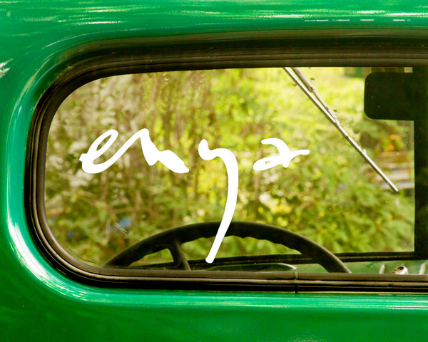 2 ENYA Music Decal Sticker - The Sticker And Decal Mafia