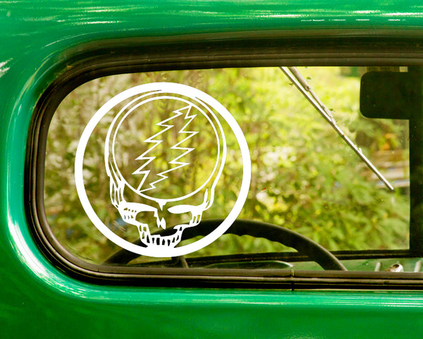 2 GRATEFUL DEAD Band Decal Sticker - The Sticker And Decal Mafia