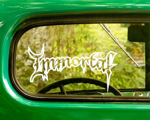 2 IMMORTAL Band Decal Sticker - The Sticker And Decal Mafia