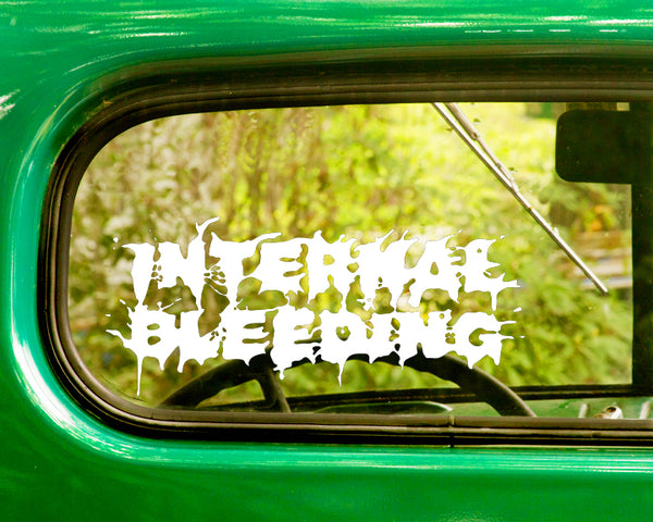 2 INTERNAL BLEEDING Band Decal Stickers - The Sticker And Decal Mafia