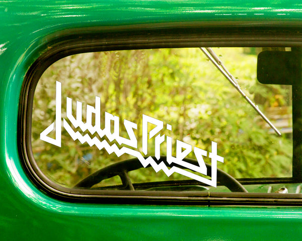 2 JUDAS PRIEST Band Decal Stickers - The Sticker And Decal Mafia
