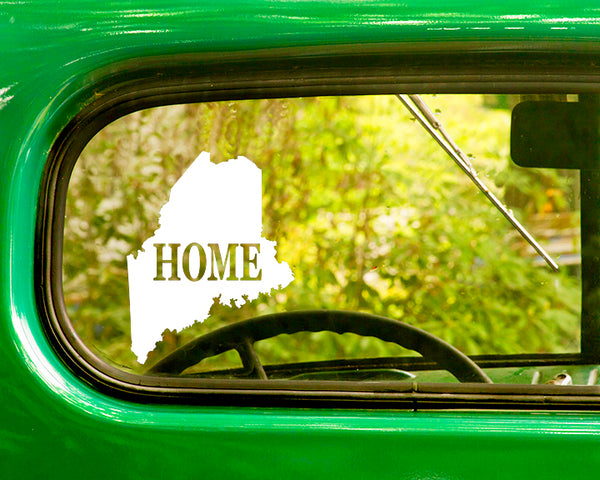 Maine State Map Decal Sticker Home Pride - The Sticker And Decal Mafia