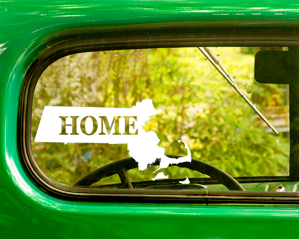 Massachusetts State Map Decal Sticker Home Pride - The Sticker And Decal Mafia