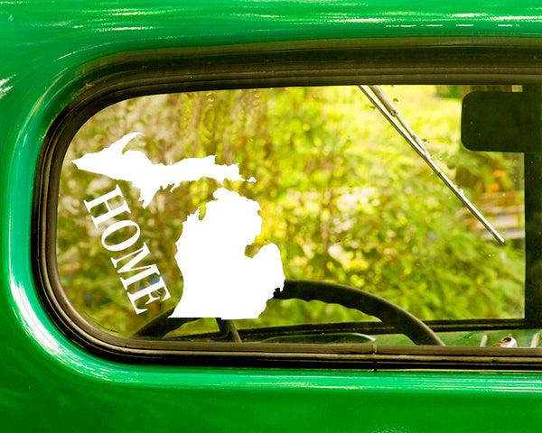 Michigan State Map Decal Sticker Home Pride - The Sticker And Decal Mafia