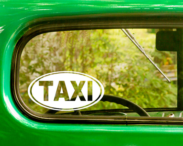 Taxi Cab Decal Sticker - The Sticker And Decal Mafia