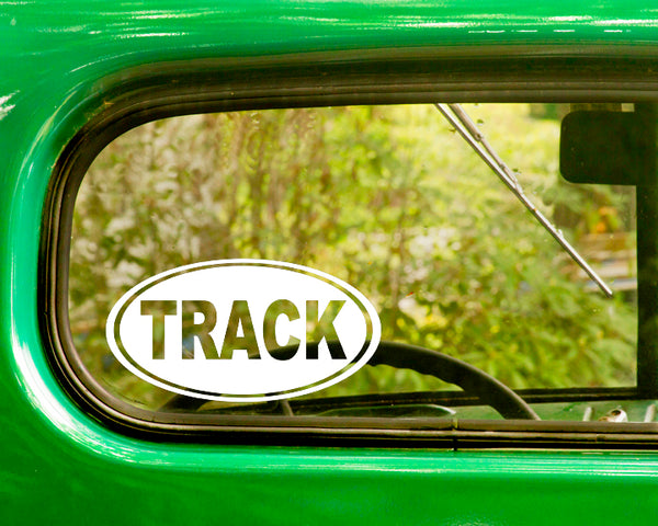 Track and Field Decal Sticker - The Sticker And Decal Mafia