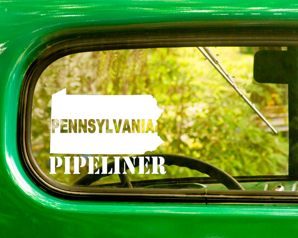 2 Pennsylvania Pipeliner Decal Stickers - The Sticker And Decal Mafia