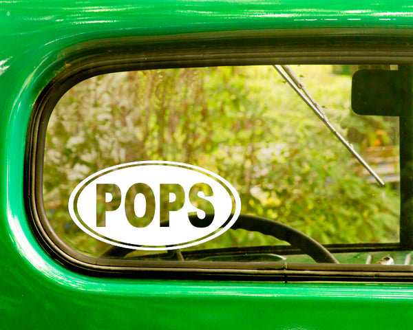 Pops Father Decal Sticker Grandfather - The Sticker And Decal Mafia