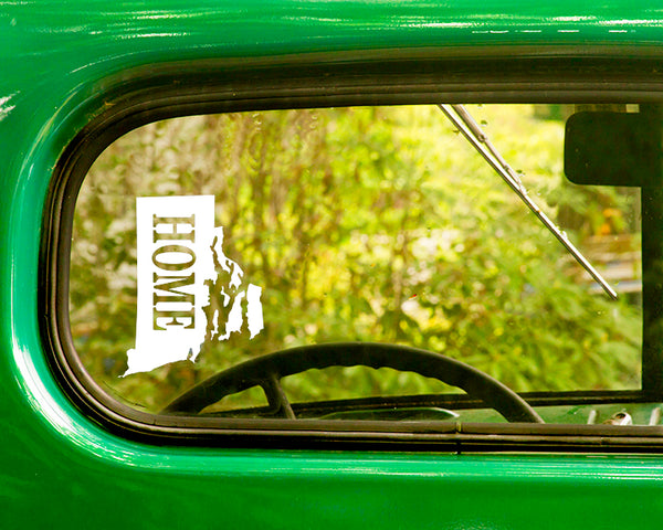 Rhode Island State Map Decal Sticker Home Pride - The Sticker And Decal Mafia