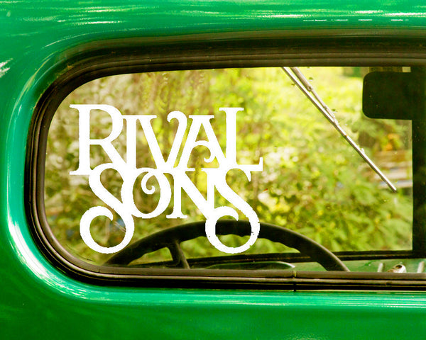 2 RIVAL SONS Band Decal Stickers - The Sticker And Decal Mafia