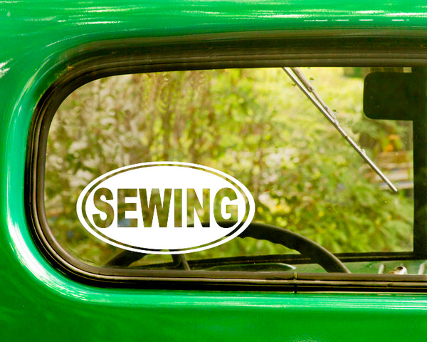 Sewing Decal Sticker - The Sticker And Decal Mafia