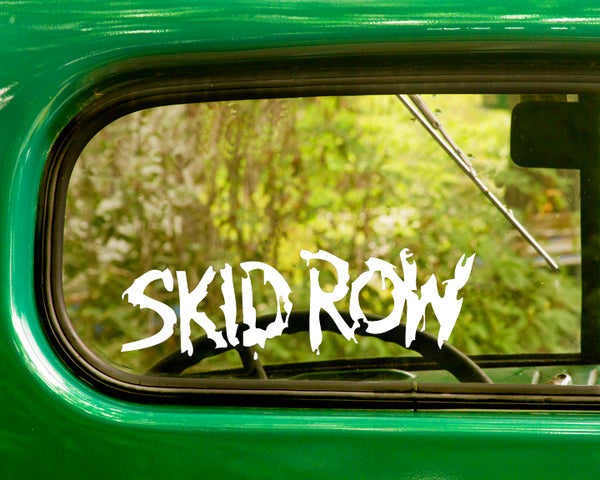 2 SKID ROW Band Decal Sticker - The Sticker And Decal Mafia