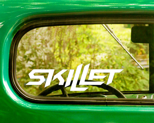 2 SKILLET Band Decal Stickers - The Sticker And Decal Mafia