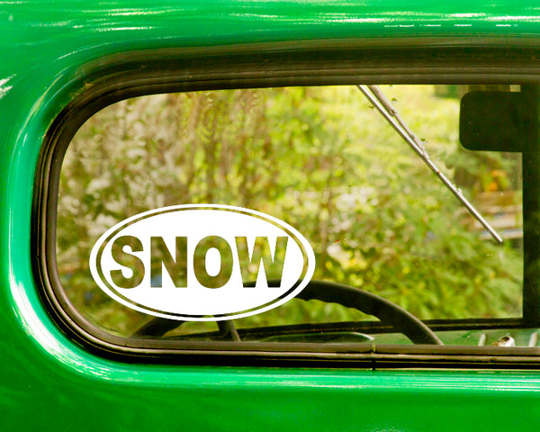 Snow Sticker decal - The Sticker And Decal Mafia