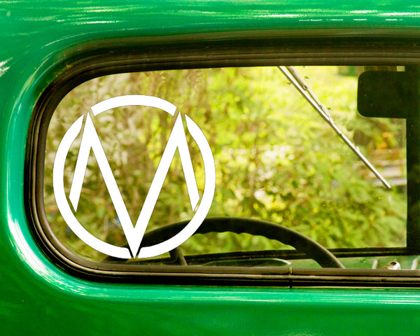 2 THE MAINE Band Decal Stickers - The Sticker And Decal Mafia