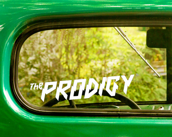 2 THE PRODIGY Band Decal Stickers - The Sticker And Decal Mafia