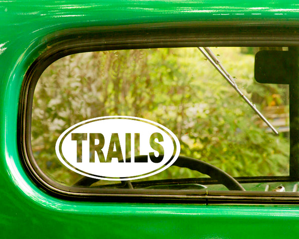 Trails Hiking Decal Sticker - The Sticker And Decal Mafia