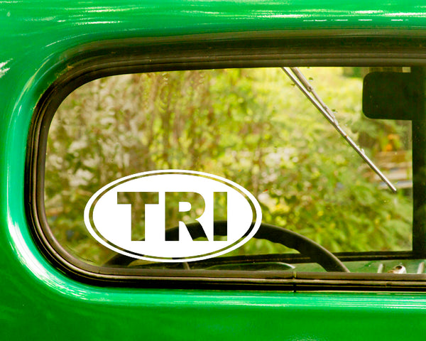 TRI Triathlon Decal Sticker - The Sticker And Decal Mafia
