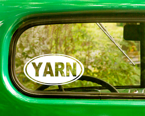 Yarn Decal Sticker - The Sticker And Decal Mafia