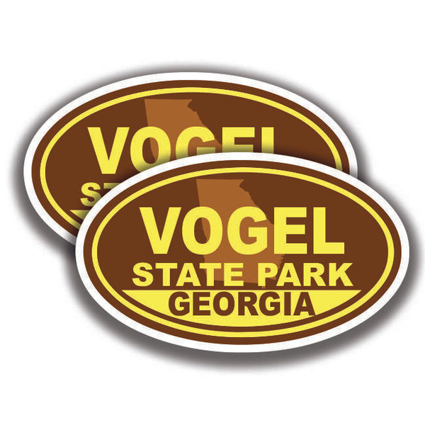 VOGEL STATE PARK DECALs 2 Stickers Georgia Bogo Car Window