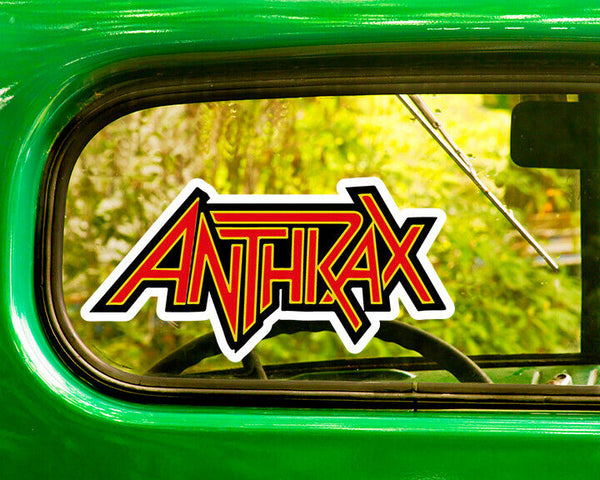 ANTHRAX BAND DECALs Sticker Bogo 2for The Price Of 1