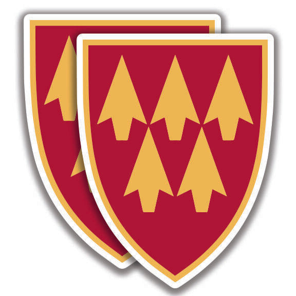32nd AIR AND MISSLE DEFENSE COMMAND DECAL 2 Stickers U.S. Army Bogo