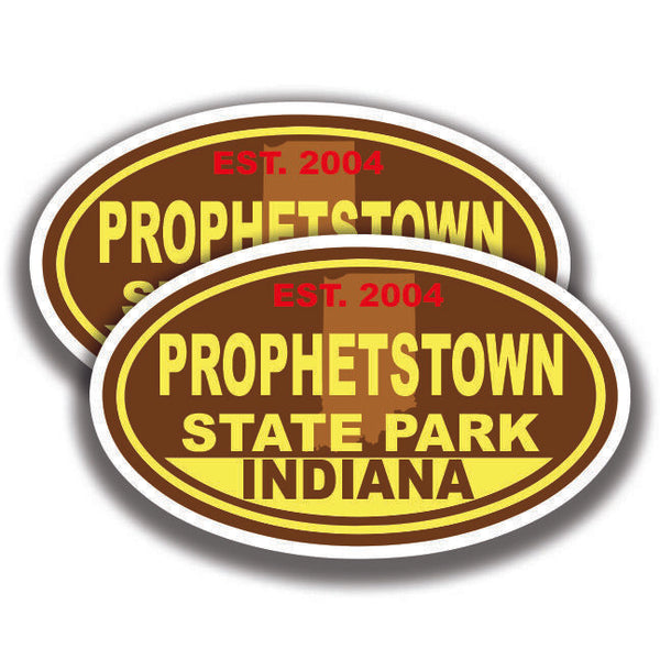 PROPHETSTOWN STATE PARK DECAL 2 Stickers Indiana Bogo Car Window