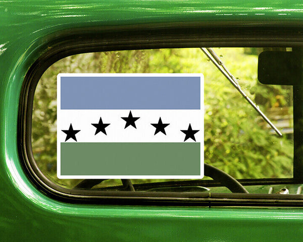 FIRESTONE COLORADO FLAG DECAL 2 Stickers Bogo For Car Bumper Truck