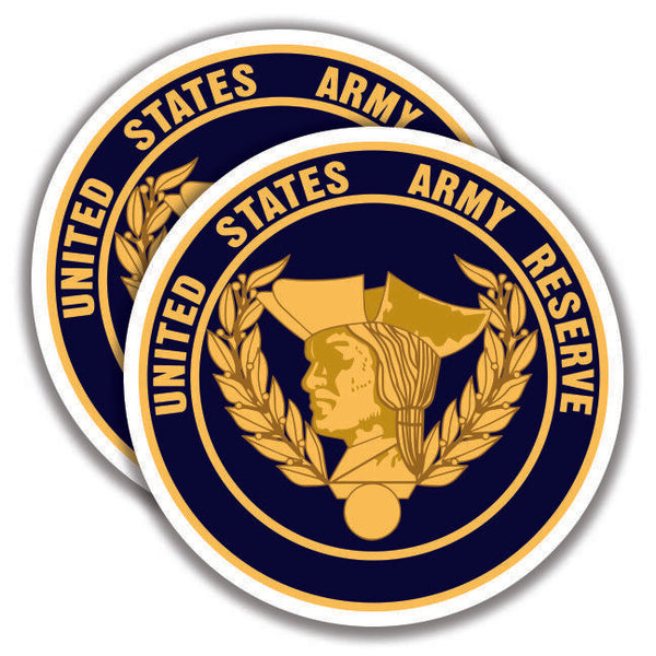 UNITED STATES ARMY RESERVE DECALs 2 Stickers Bogo Military