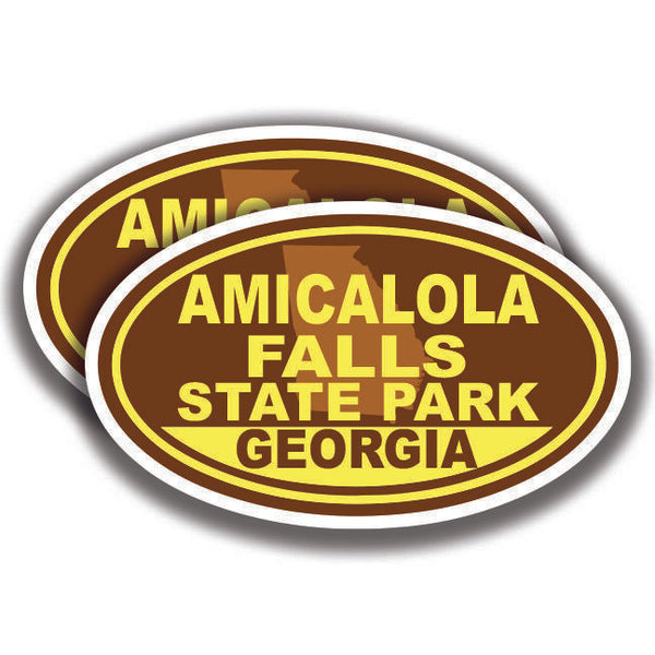 AMICALOLA FALLS STATE PARK DECALs 2 Stickers Georgia Bogo Car Window