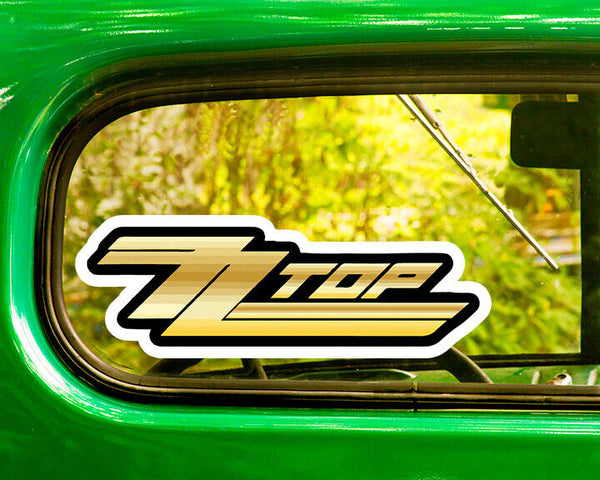 ZZ TOP BAND DECAL 2 Stickers Bogo For Car Window
