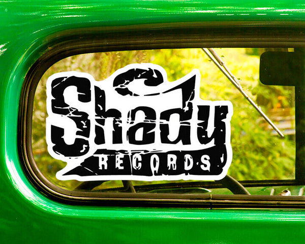 SHADY RECORDS DECAL 2 Stickers Bogo For Car Window Free Shipping