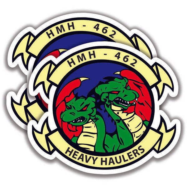 HMH- 462 HEAVY HAULERS DECAL 2 Stickers Marine Corp Bogo Military