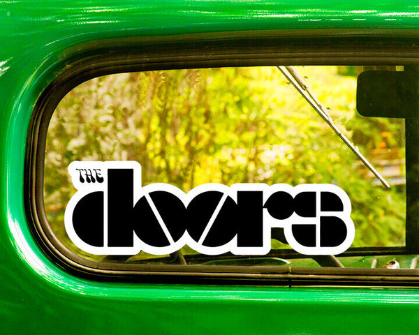THE DOORS Band DECAL 2 Stickers Bogo
