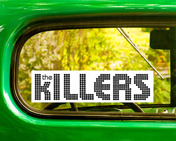 THE KILLERS DECALs 2 Stickers Bogo