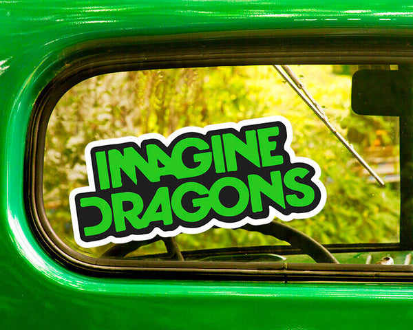 IMAGINE DRAGONS DECAL 2 Stickers Bogo For Car Window