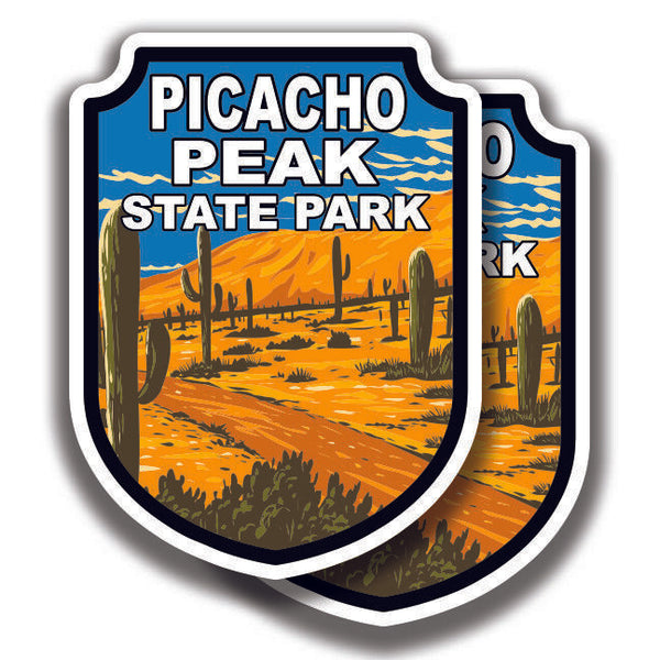PICACHO PEAK STATE PARK DECAL 2 Stickers Arizona Bogo For Car Truck Window