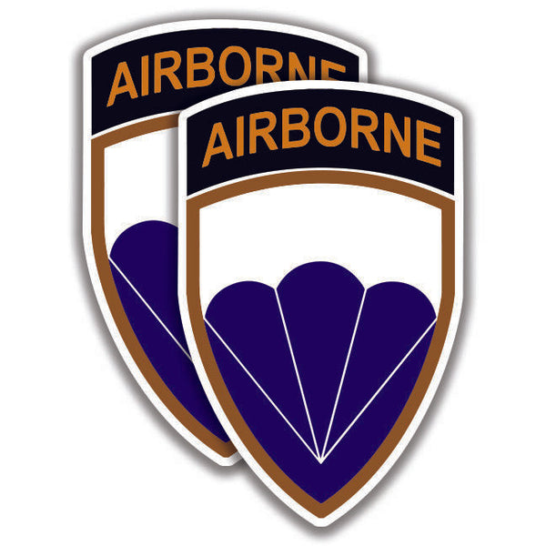 6th AIRBORNE DIVISION DECALs U.S. Army 2 Stickers Bogo Military